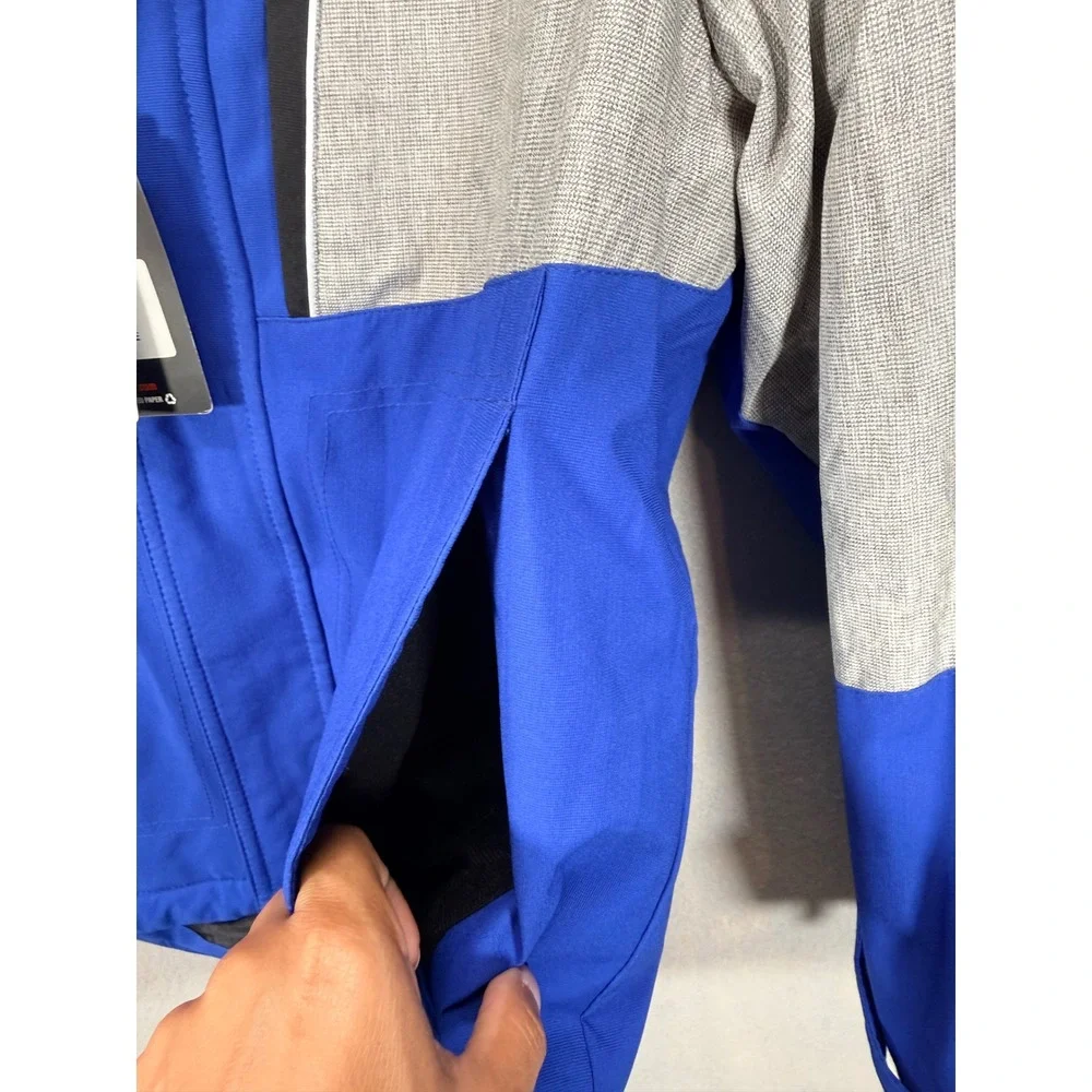 ZeroXposur Boys Winter Jacket Z54501K Freeze Blue Black Grey Hooded Parka 10/12